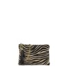 Poseta animal print cu par de ponei din piele naturala Made in Italy