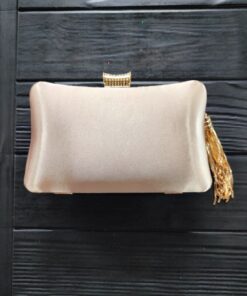 Clutch elegant auriu