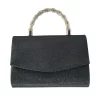Geanta neagra eleganta cu strasuri