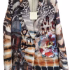 Sacou fashion cu print urban artistic