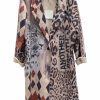 Trench dama animal print mystic tribal
